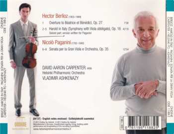 CD David Aaron Carpenter: Harold In Italy / Sonata Per la Gran Viola E Orchestra 155107