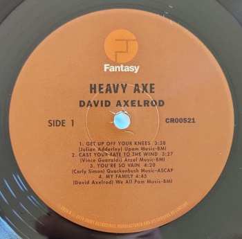 LP David Axelrod: Heavy Axe 496250
