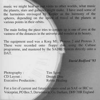 CD David Bedford: Great Equatorial 219664