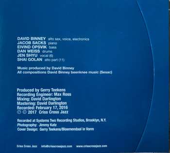 CD David Binney: The Time Verses 247568