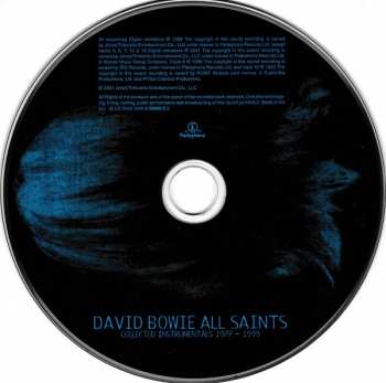 CD David Bowie: All Saints (Collected Instrumentals 1977-1999) 382340