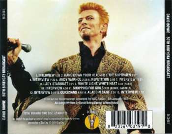 CD David Bowie: 50th Birthday Broadcast (1997 Acoustic Celebration) 413831