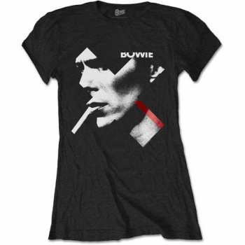 Merch David Bowie: Dámské Tričko X Smoke Red 