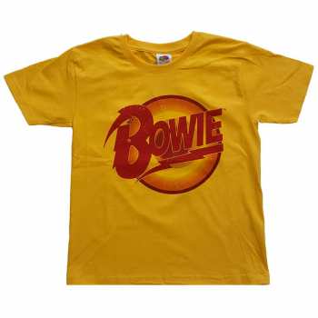 Merch David Bowie: Dětské Tričko Diamond Dogs Logo David Bowie  3-4 roky