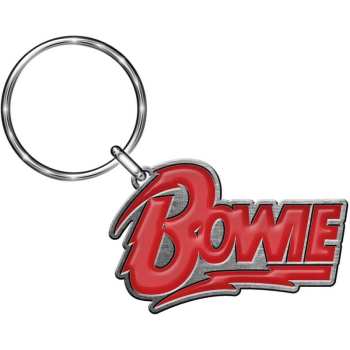 Merch David Bowie: David Bowie Keychain: Logo