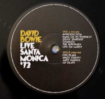 2LP David Bowie: Live Santa Monica '72 21451