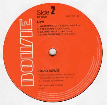 LP David Bowie: Low 22185