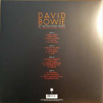 2LP David Bowie: At The National Bowl (UK Broadcast 1990) 414753