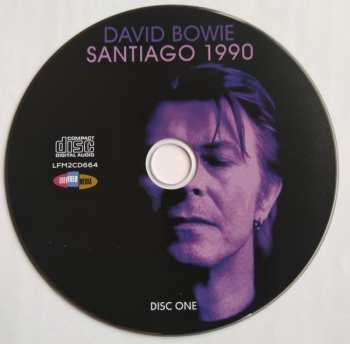 2CD David Bowie: Santiago 1990 (The Classic Chile Broadcast) 395092