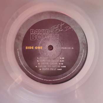 LP David Bowie: Just For One Day (Live Radio Broadcast) CLR 412845