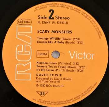 LP David Bowie: Scary Monsters 532800