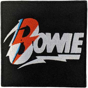 Merch David Bowie: Standard Woven Patch Diamond Dogs Flash Logo David Bowie
