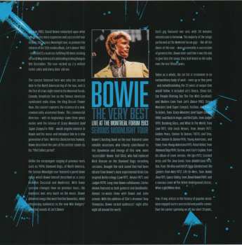 LP David Bowie: The Very Best - Live At The Montreal Forum 1983 Serious Moonlight Tour PIC 75180