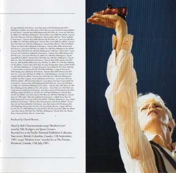 2LP David Bowie: Live At The Forum In Montreal July 12, 1983 CLR