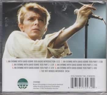 CD David Bowie: The Broadcast Interviews 1977-1978 239784