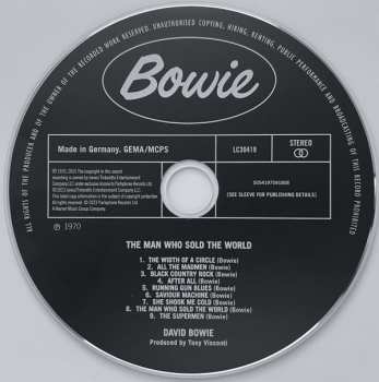 CD David Bowie: The Man Who Sold The World 533343