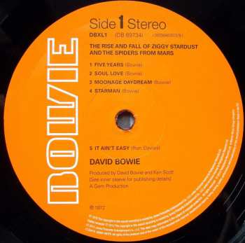 LP David Bowie: The Rise And Fall Of Ziggy Stardust And The Spiders From Mars 41428