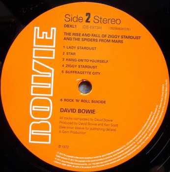 LP David Bowie: The Rise And Fall Of Ziggy Stardust And The Spiders From Mars 41428