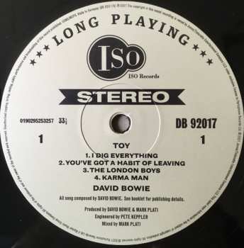 2LP David Bowie: Toy 386156