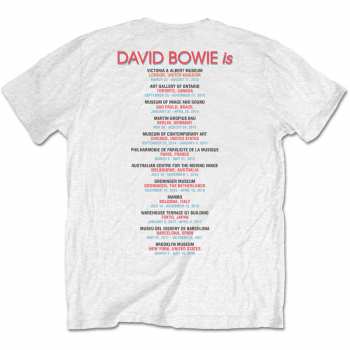 Merch David Bowie: Tričko Bowie Is  M