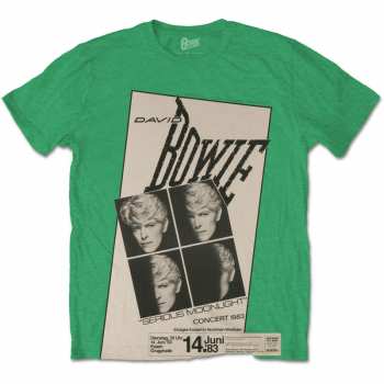 Merch David Bowie: David Bowie Unisex T-shirt: Concert '83 (xxx-large) XXXL