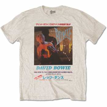 Merch David Bowie: Tričko Japanese Text  XXL