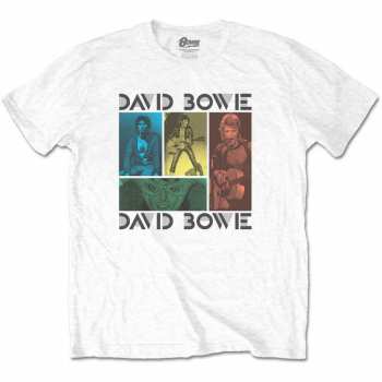 Merch David Bowie: Tričko Mick Rock Photo Collage  XL