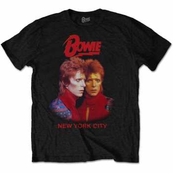 Merch David Bowie: Tričko New York City  M