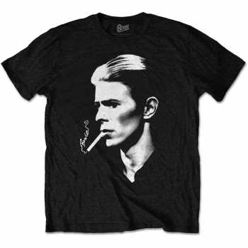 Merch David Bowie: Tričko Smoke  XL