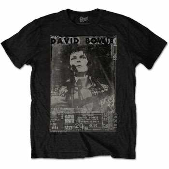 Merch David Bowie: Tričko Ziggy  XL