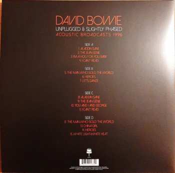 2LP David Bowie: Unplugged & Slightly Phased (Acoustic Broadcasts 1996) 383519