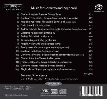 SACD David Brutti: Seicento Stravagante - Music For Cornetto And Keyboard 419257