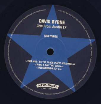 2LP David Byrne: Live From Austin TX 82463