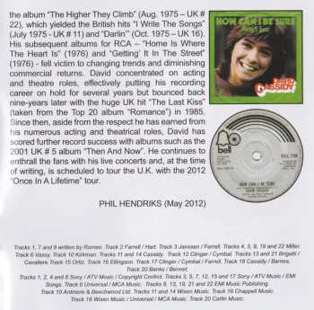 CD David Cassidy: Cherish / Rock Me Baby 351715