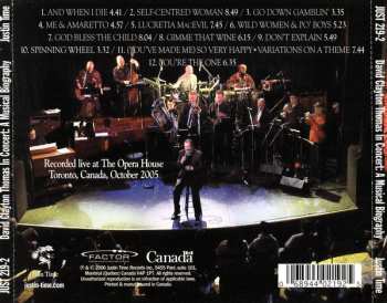 CD David Clayton-Thomas: In Concert: A Musical Biography 47011