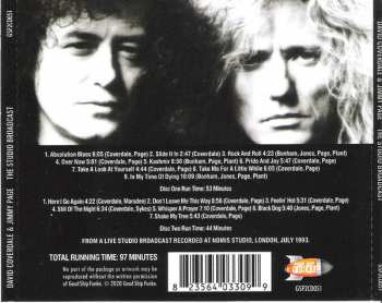 2CD Coverdale Page: The Studio Broadcast