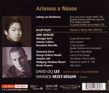 CD David DQ Lee: Arianna A Naxos 435163