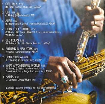 CD David "Fathead" Newman: Life