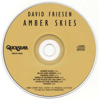 CD David Friesen: Amber Skies