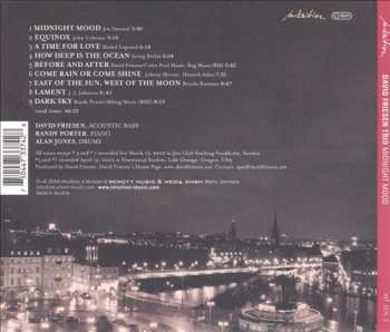 CD David Friesen Trio: Midnight Mood - Live in Stockholm 334030