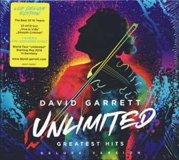 2CD David Garrett: Unlimited, Greatest Hits, Deluxe Version DLX | LTD 38147
