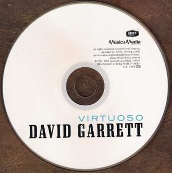CD David Garrett: Virtuoso 333915