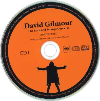 2CD/2Blu-ray David Gilmour: The Luck And Strange Concerts