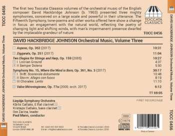 CD David Hackbridge Johnson: Orchestral Music, Volume Three 486779