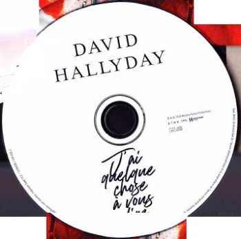 CD David Hallyday: J'ai Quelque Chose À Vous Dire 464355