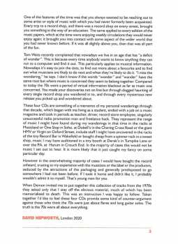 4CD David Hepworth: Deep 70s (Underrated Cuts From A Misunderstood Decade)