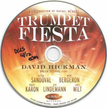 CD David Hickman: Trumpet Fiesta (A Celebration Of Rafael Mendez) 301103