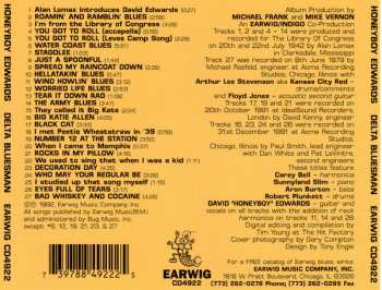 CD David "Honeyboy" Edwards: Delta Bluesman 262821