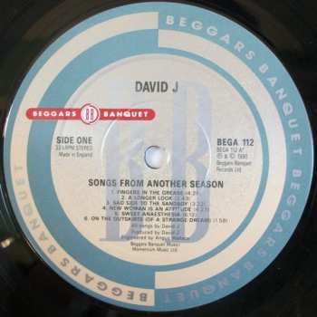 LP David J: Songs From Another Season 511802