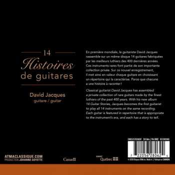 CD David Jacques: 14 Histoires de Guitares DIGI 428193